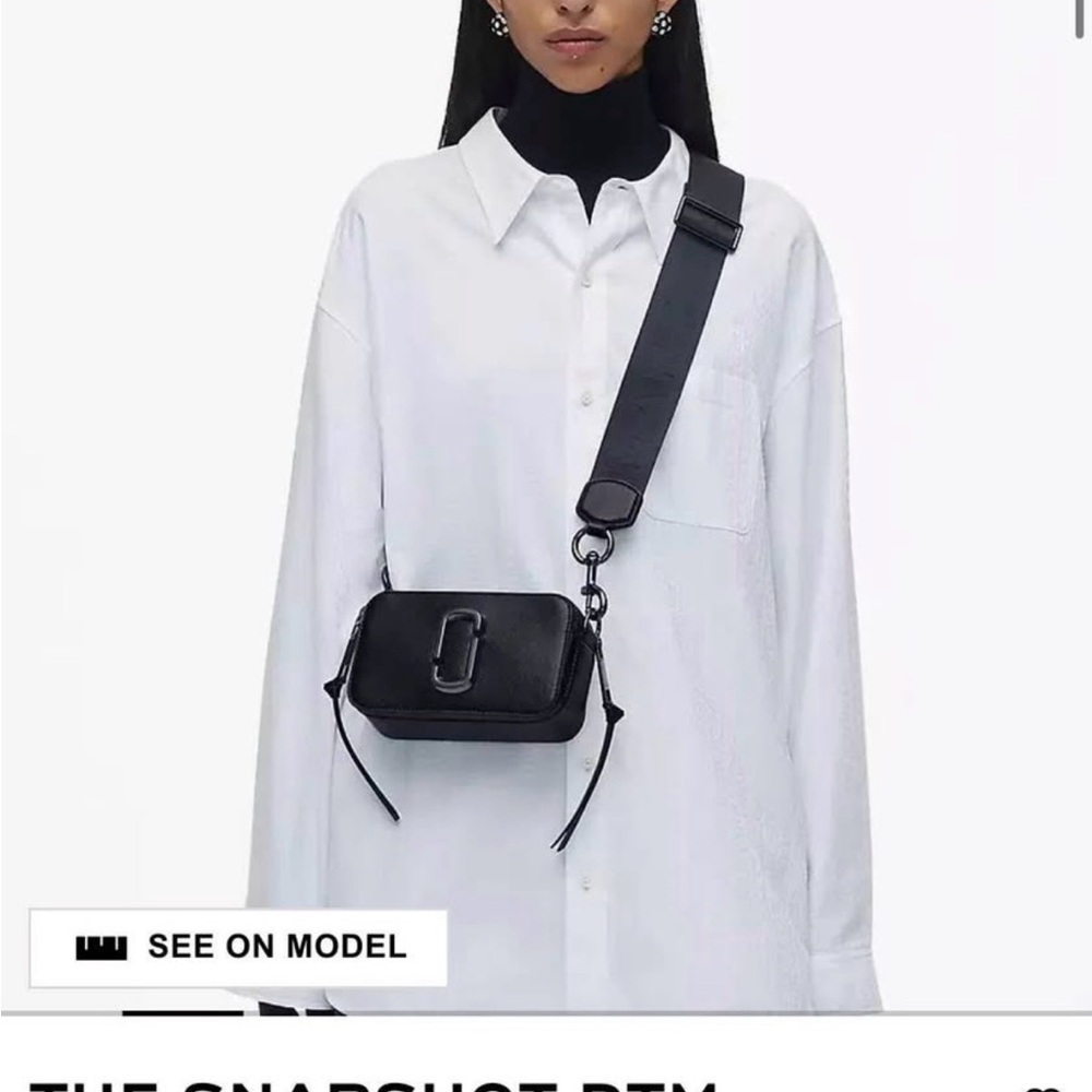 Marc Jacobs Black Crossbody Bag